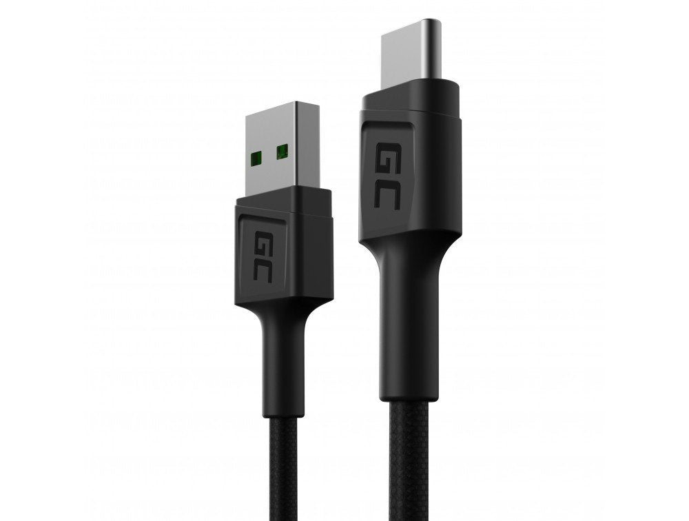 EAN 5907813963575 - Green Cell KABGC25 cable USB 0,3 m USB A USB C Negro imagen 1
