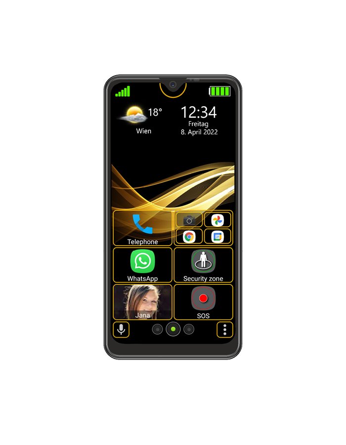Beafon M6s Plus 15,9 Cm (6.26") Sim Doble Android 10.0 4g Usb Tipo C 3 Gb 32 Gb 4000 Mah Negro