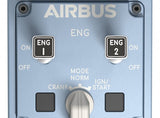 Thrustmaster Tca Quadrant Airbus Edition Cuadrante De Aceleración Para Simulación De Vuelo