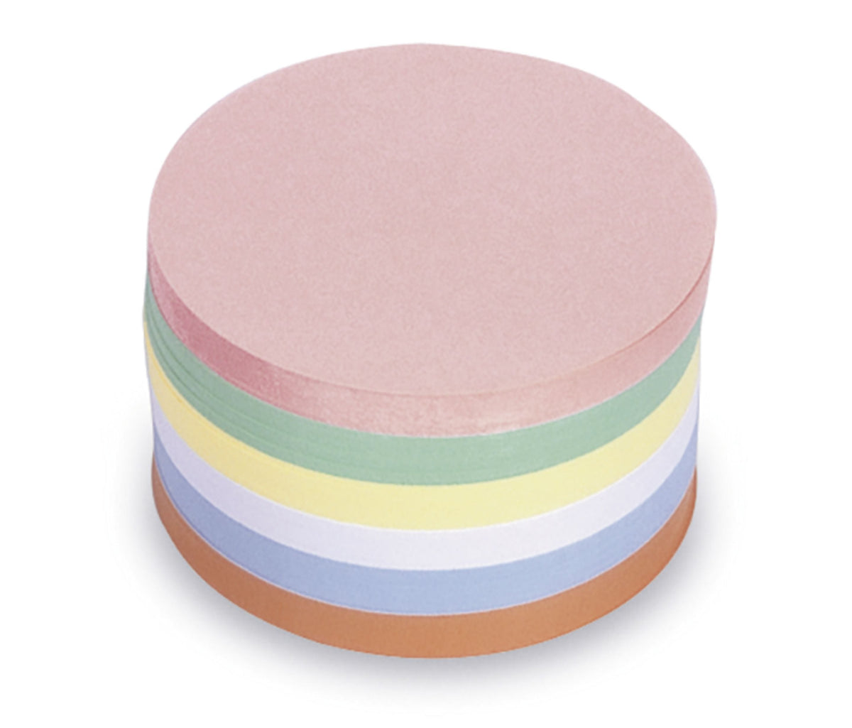 Magnetoplan - Moderationskarte - Kreis - Diámetro: 14 Cm - Rosa, Verde, Amarillo, Blanco, Azul, Naranja (Paquete De 250)