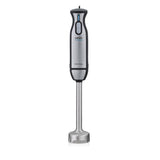 Batidora Haeger Extreme 1000w 2 Interruptores Toque Fácil Función Turbo Bajo Ruido Eje Desmontable Pie Acero Inox Hoja Titanio 5cm