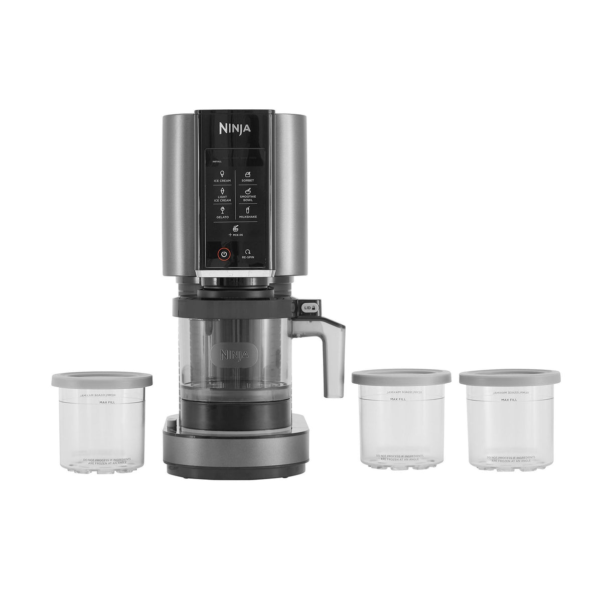 EAN 0622356243391 - Ninja NC300EU máquina para helados Heladera tradicional 1,4 L 800 W Negro, Plata imagen 1