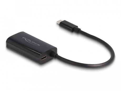 EAN 4043619610266 - DeLOCK 61026 cambiador de género para cable USB C RJ45 Negro imagen 1