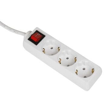 Hama Regleta De Enchufes Con Interruptor 3 M