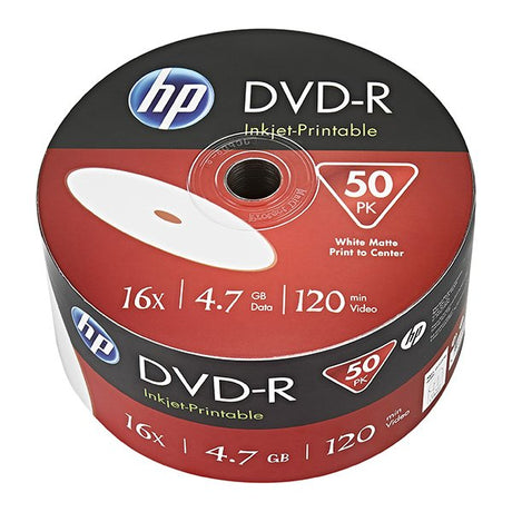 EAN 4710212142011 - HP DME00070WIP DVD en blanco 4,7 GB DVD+R 50 pieza(s) imagen 1