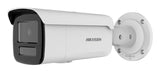 Hikvision Ds-2cd2t43g2-4li(4mm) Cámara De Red Bullet Fija De 4 Mp Con Acusense Y Luz Híbrida Inteligente