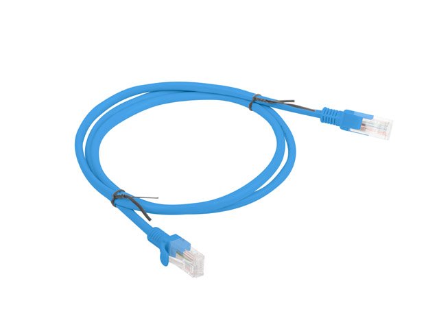 Lanberg Cable De Red Pcu5-10cc-0100-B,Rj45,Utp,Cat 5e,1m,Azul