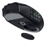 Ratón Razer Naga V3 Pro Juego Mano Derecha Rf Wireless + Bluetooth + Usb Type-C Óptico 50000 Dpi