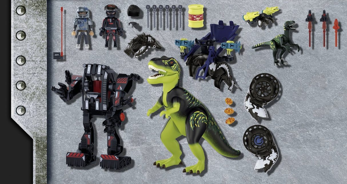 Playmobil 70624 Dino Rise T-Rex: Batalla De Gigantes