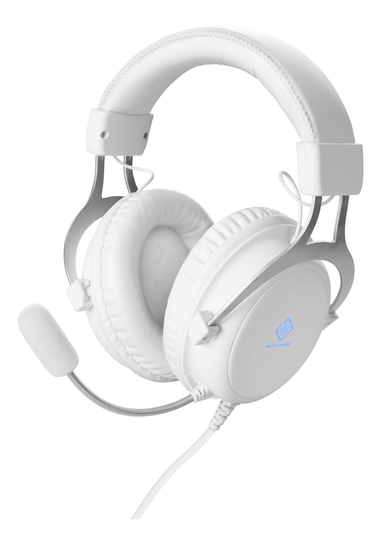 Deltaco Wh85 Gaming Headset Stereo M. Led Beleuchtung Weiá