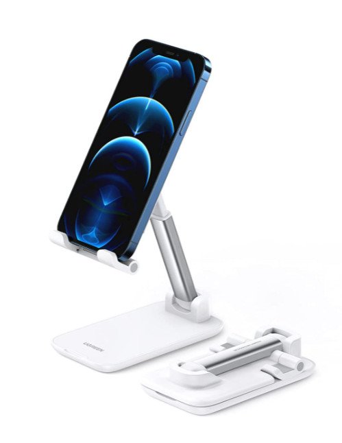 Soporte De Escritorio Para Teléfono Plegable Multiángulo Ugreen Plata