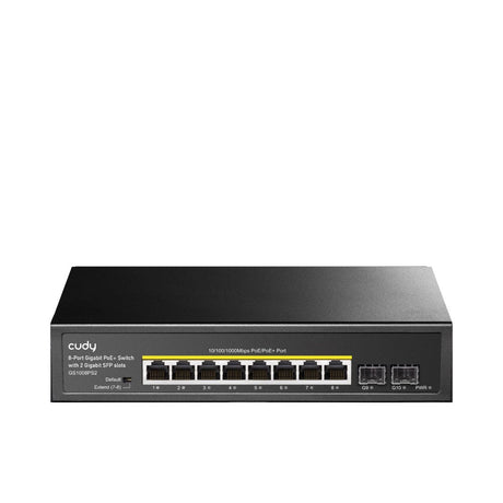 EAN 6971690792039 - Cudy GS1008PS2 switch No administrado Gigabit Ethernet (10/100/1000) Energía sobre Ethernet (PoE) Negro imagen 1