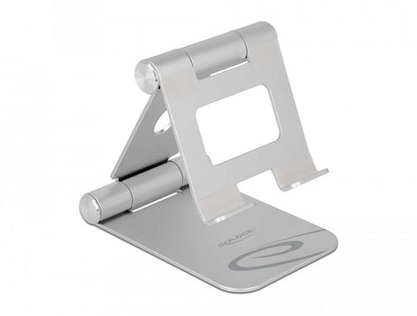 EAN 4043619184330 - DeLOCK 18433 soporte Soporte activo para teléfono móvil Tablet/UMPC Plata imagen 1