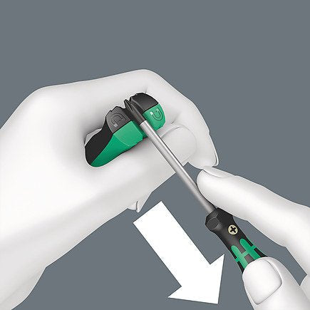 Wera 9740 Juego De Llaves Acodadas Con Inserto De Espuma 1, 20 Piezas, Destornillador Negro/Gris, En Inserto De Espuma Para Carro De Taller