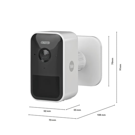 EAN 5052847126103 - Yale SV-OC-1A-W cámara de vigilancia Cubo Cámara de seguridad IP Interior y exterior 1080 x 1920 Pixeles  imagen 3