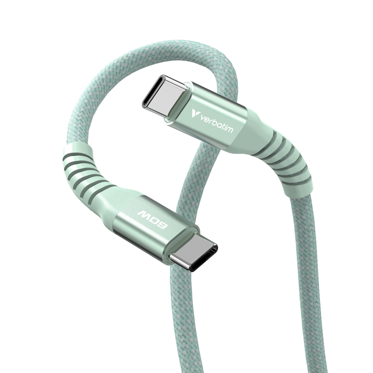 Cable Verbatim 31864 Usb 2.0 1,2 M Usb C Verde