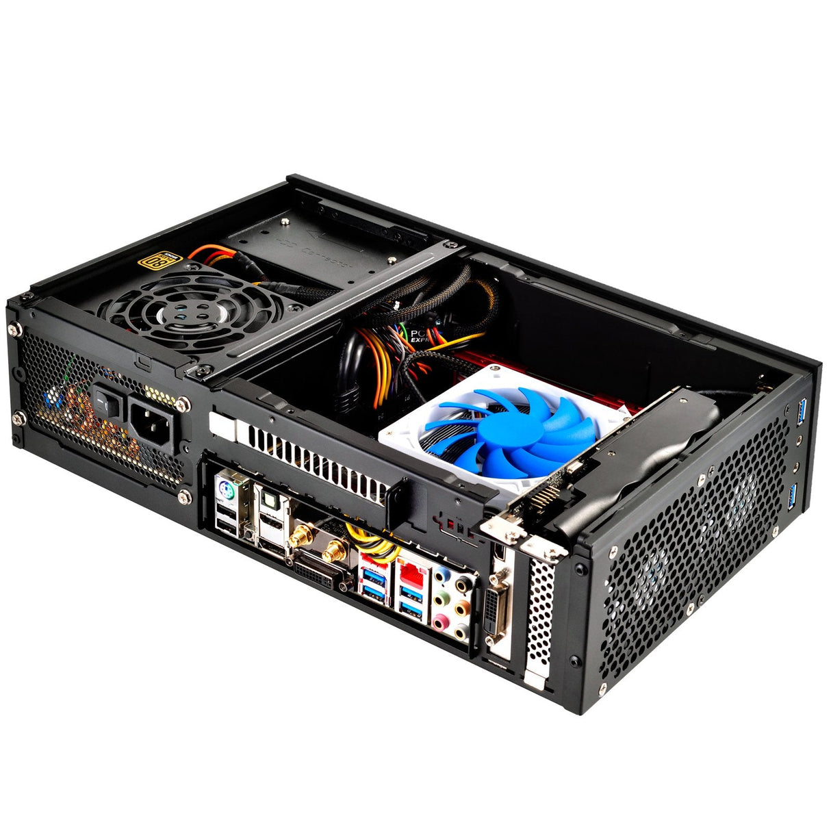 Caja Pc Silverstone Ml09b Htpc Usb 3.0 Negra