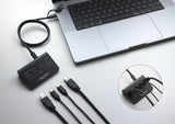 Hub Delock Usb 10 Gbps Con 2 Usb-C Und 2 Usb-A Ports