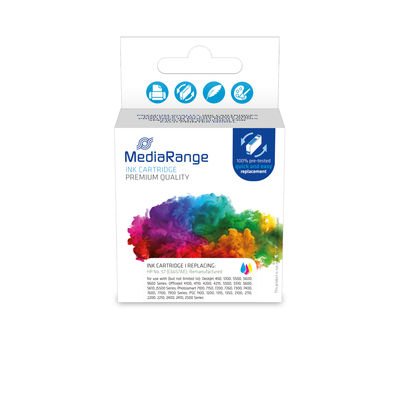 EAN 4260283111107 - MediaRange MRHP57CMY cartucho de tinta 1 pieza(s) Compatible Cian, Magenta, Amarillo imagen 1