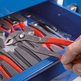 Juego De Alicates Knipex "Basic Chrome" 002001v17, Inserto De Espuma Cortado Con Precisión De 4 Piezas 00 20 01 V17