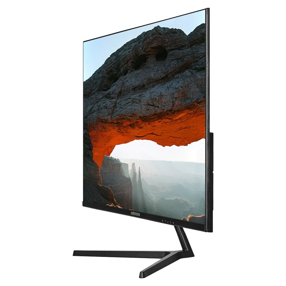 Medion Akoya P52726 Monitor 27" Fullhd Hdr10 - Respuesta 7ms - Angulo De Vision 178â° - Hdmi, Vga, Audio - Vesa 100x100