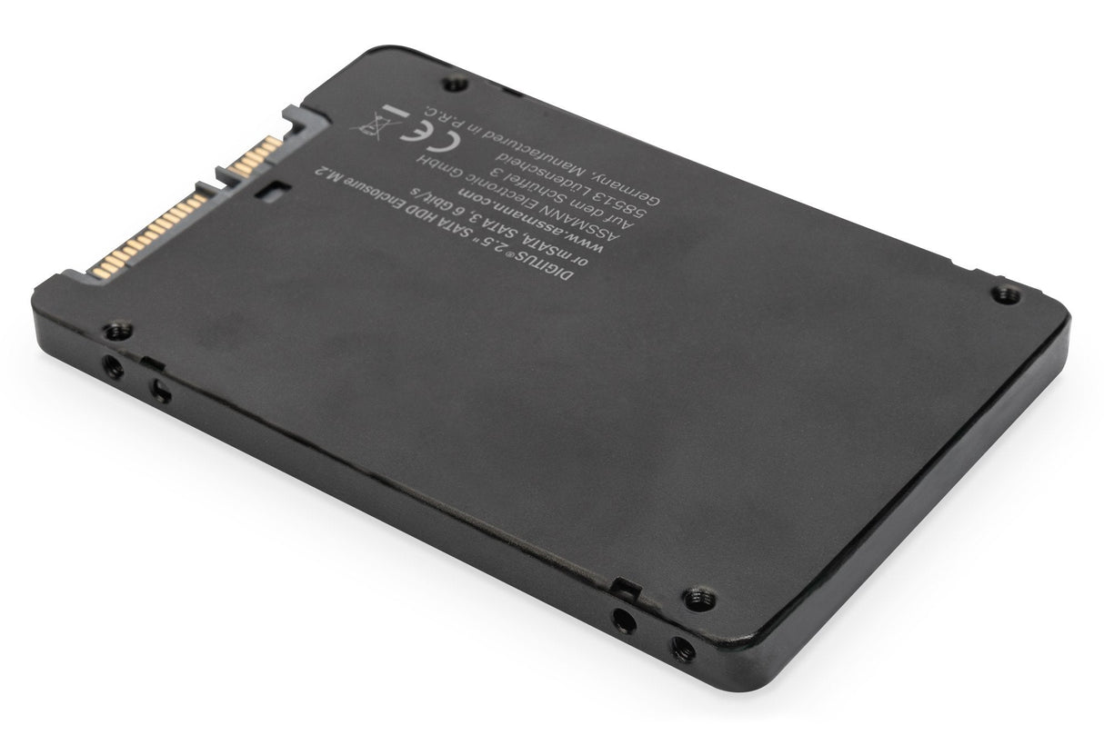 Digitus Da-71118 Caja Para Disco Duro Externo 2.5" Caja Externa Para Unidad De Estado Sólido (Ssd) Negro