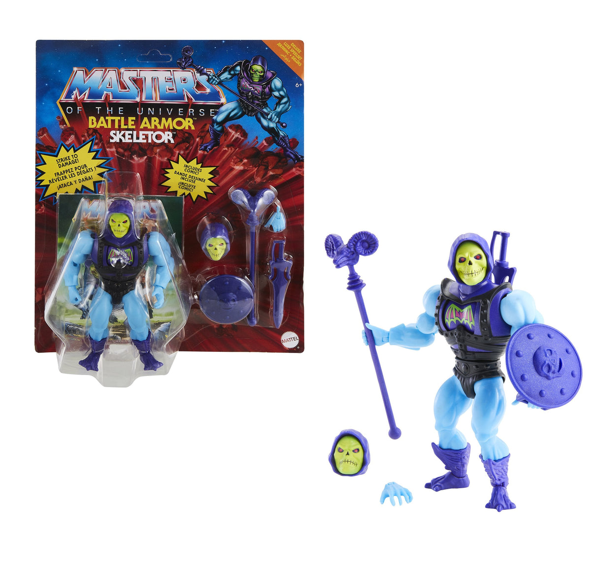 Figura Skeletor Masters Of The Universe Origins 14cm