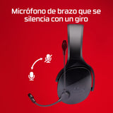EAN 0198701202189 - HyperX Cloud Jet Wireless Black Gaming Headset Inalámbrico Diadema Juego USB tipo A Bluetooth imagen 3