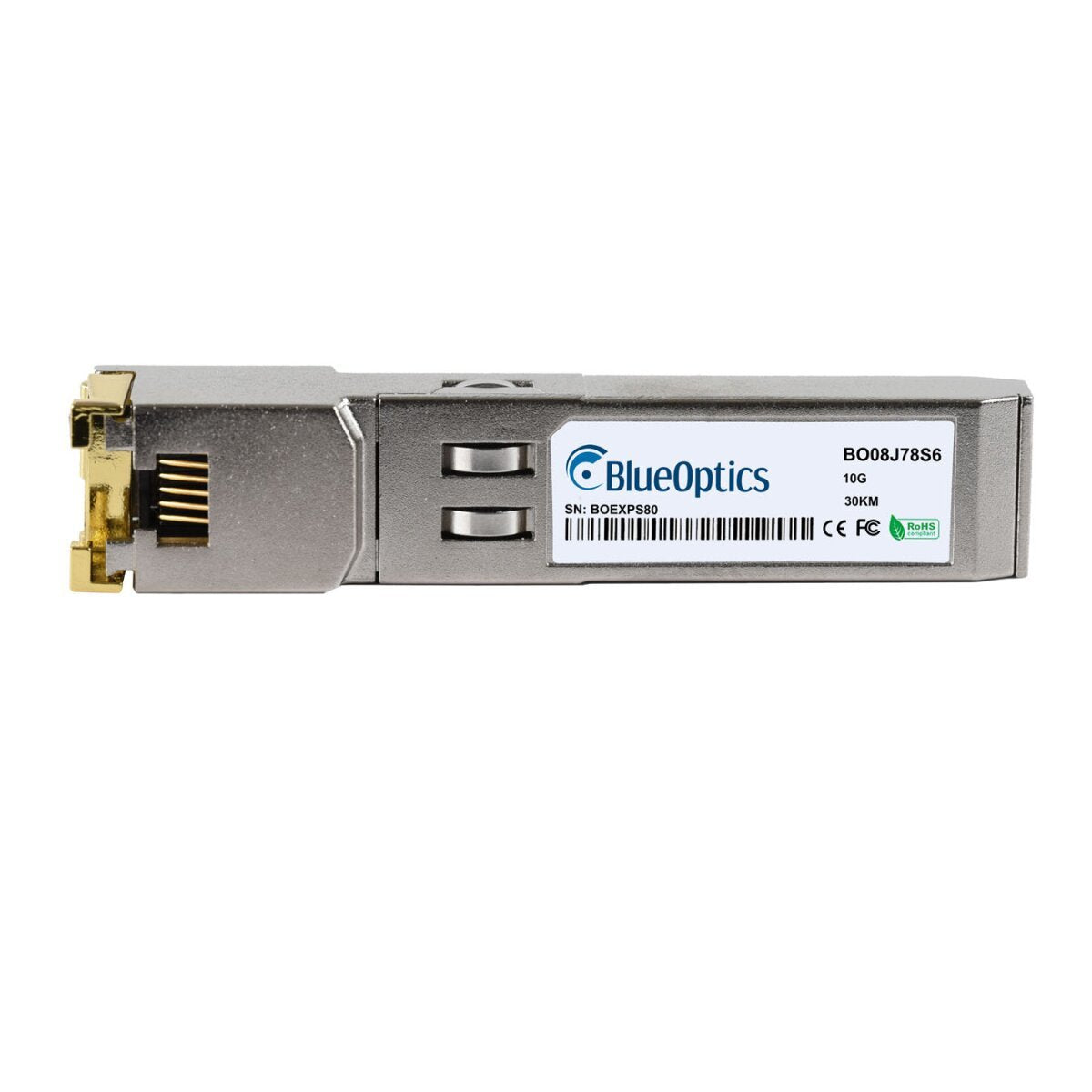 Blueoptics Sfp+ 10g 10gbase-T 30m Rj45 Transceiver( Sfp-10g-T-Sp)