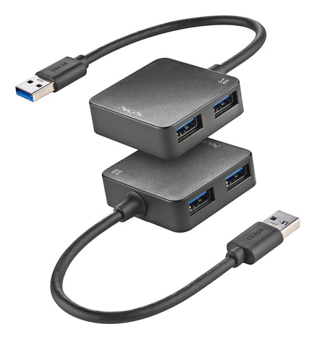 EAN 8435430626001 - NGS IHUB 3.0 TINY USB 3.2 Gen 1 (3.1 Gen 1) Type-A 5000 Mbit/s Negro imagen 3