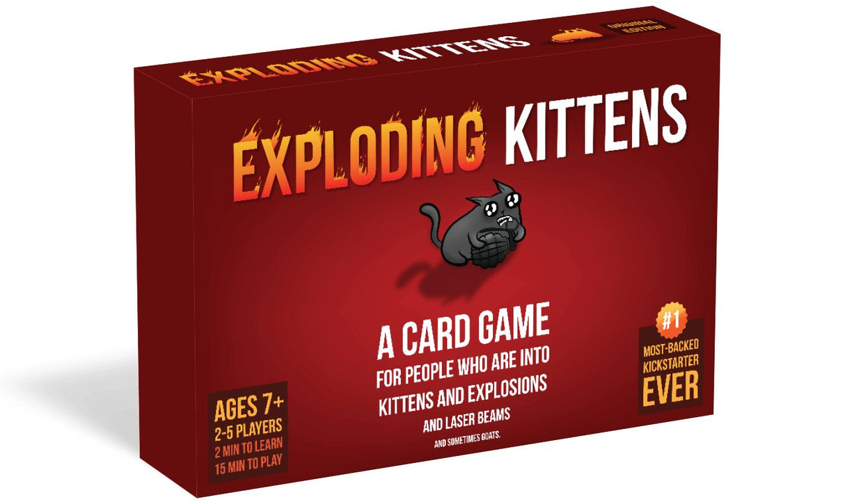 Asmodee Exploding Kitten, Juego De Cartas Asmd0007