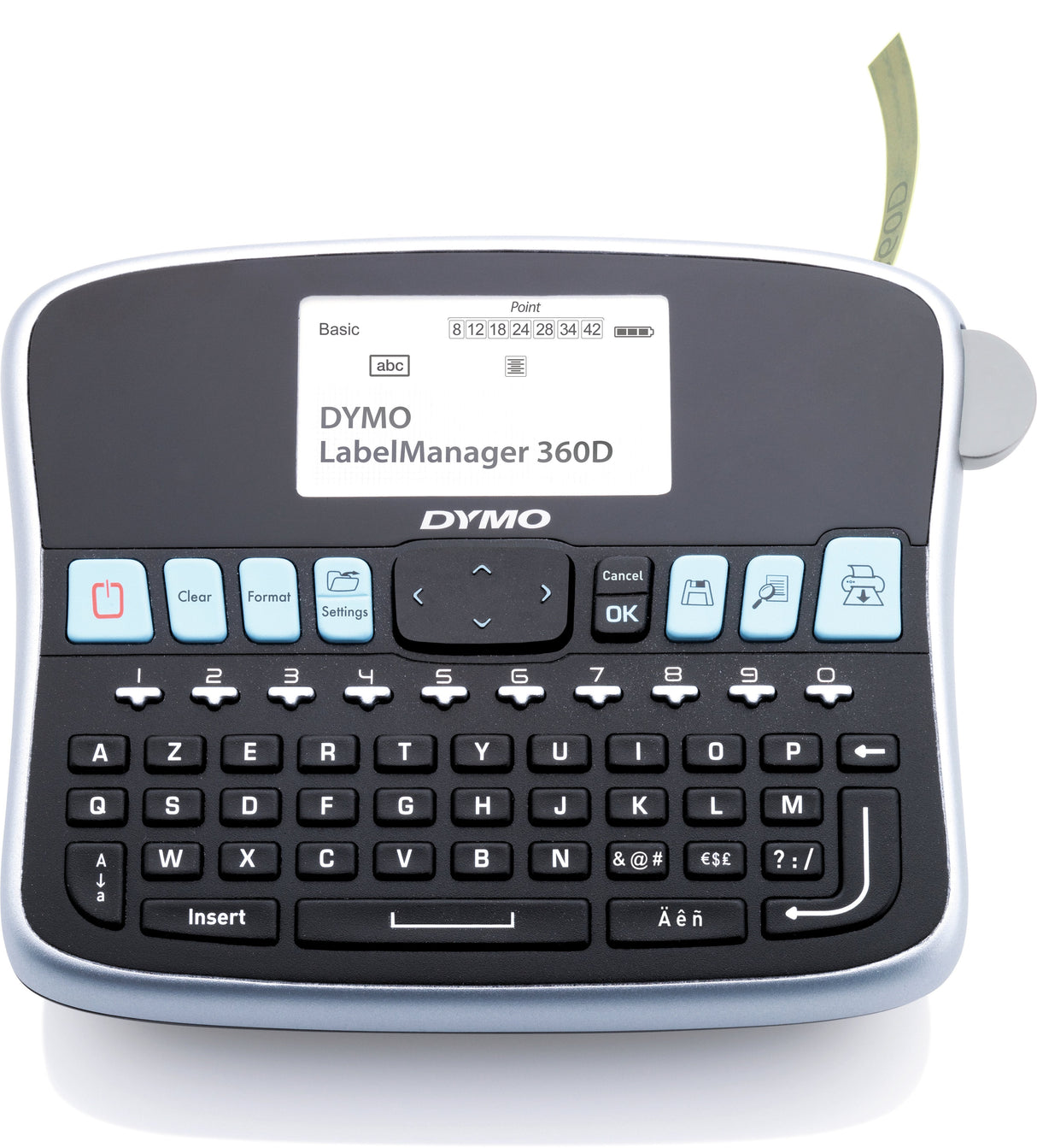 Cintas Dymo Labelmanager 360d 6 9 12 19 Mm D1 Azerty