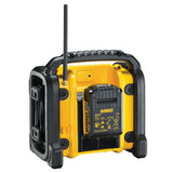 Radio Dewalt Dcr020-Qw  Portátil Digital Negro, Amarillo