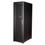 Roline 19-Zoll Serverschrank Basic 42 He, 600x1000 Bxt Perforiert Schwarz
