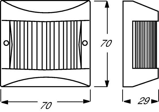 EAN 4011395836705 - Busch-Jaeger 6800-0-1674 detector de movimiento Alámbrico Pared Blanco imagen 2