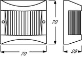 EAN 4011395836705 - Busch-Jaeger 6800-0-1674 detector de movimiento Alámbrico Pared Blanco imagen 2