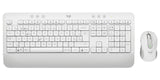 Logitech Signature Mk650 Combo For Business Juego De Teclado Y Ratón Inalámbrico Bluetooth Le Qwertz Suizo Blanco Hueso
