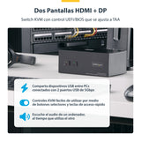 EAN 0065030909129 - StarTech.com P2ADDH462-KVM-SWITCH interruptor KVM Negro imagen 8