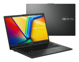 14 Fhd Black - Amd 5 40 - 8 Go - 256 Go Ssd  - Amd Radeon  - Windows 11 Home  - 1 X Usb 2.0-A  - 1 X Usb 3.2-A  - 1 X Usb 3.2-C  - 1 X Hdmi 1.4 - Garantía 3 Años, Con Sac/Ratón, Sin Cargador