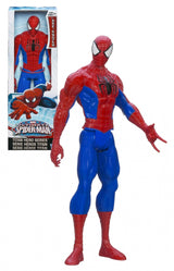 Figura Titan Hero Spiderman Ultimate Marvel 30cm