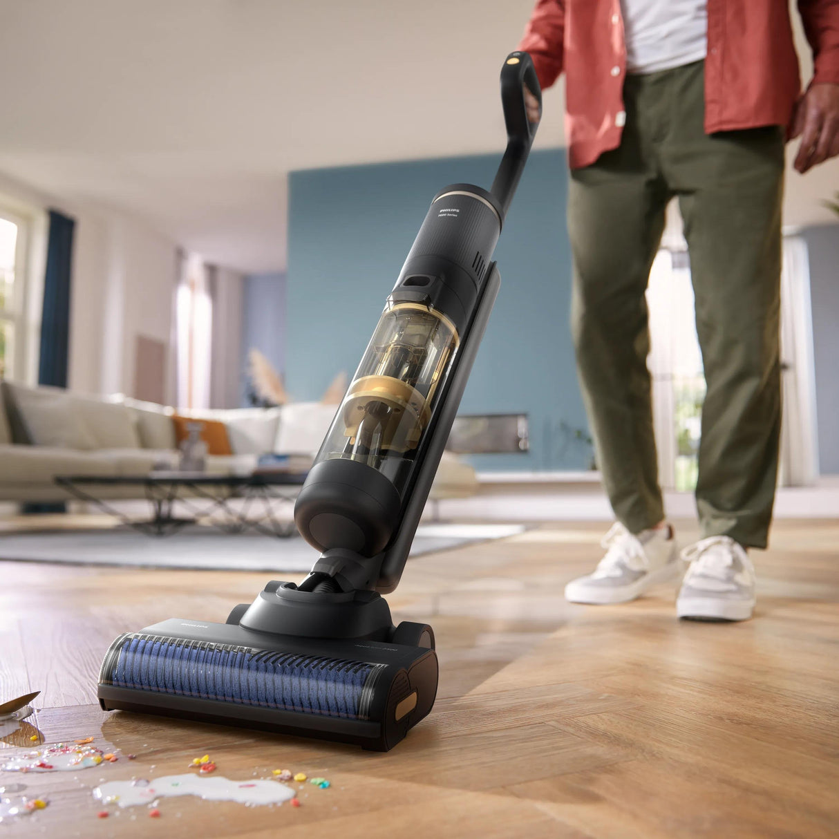 Vacuum Cleaner Philips Xw7264/11 Dry&Wet 3-In-1 Stick Vacuum Black Bagless Battery  4.5 Kg Xw7264/11