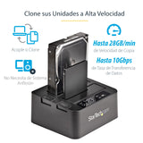 EAN 0065030863551 - StarTech.com SDOCK2U313R duplicador de datos y soporte Duplicador de HDD (discos duros) Negro 2 copias imagen 8