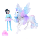 Spinmaster Unicorn Academy - Wing Magic Layla Und Glacier Spielset 6076939
