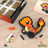 Mattel Pokémon Glumanda Pixel Art, Juguete De Construcción Hth76