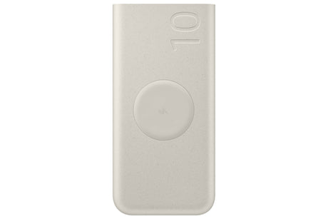 EAN 8806095312170 - Samsung EB-U2510XUEGEU batería externa 10000 mAh Cargador inalámbrico Beige imagen 1
