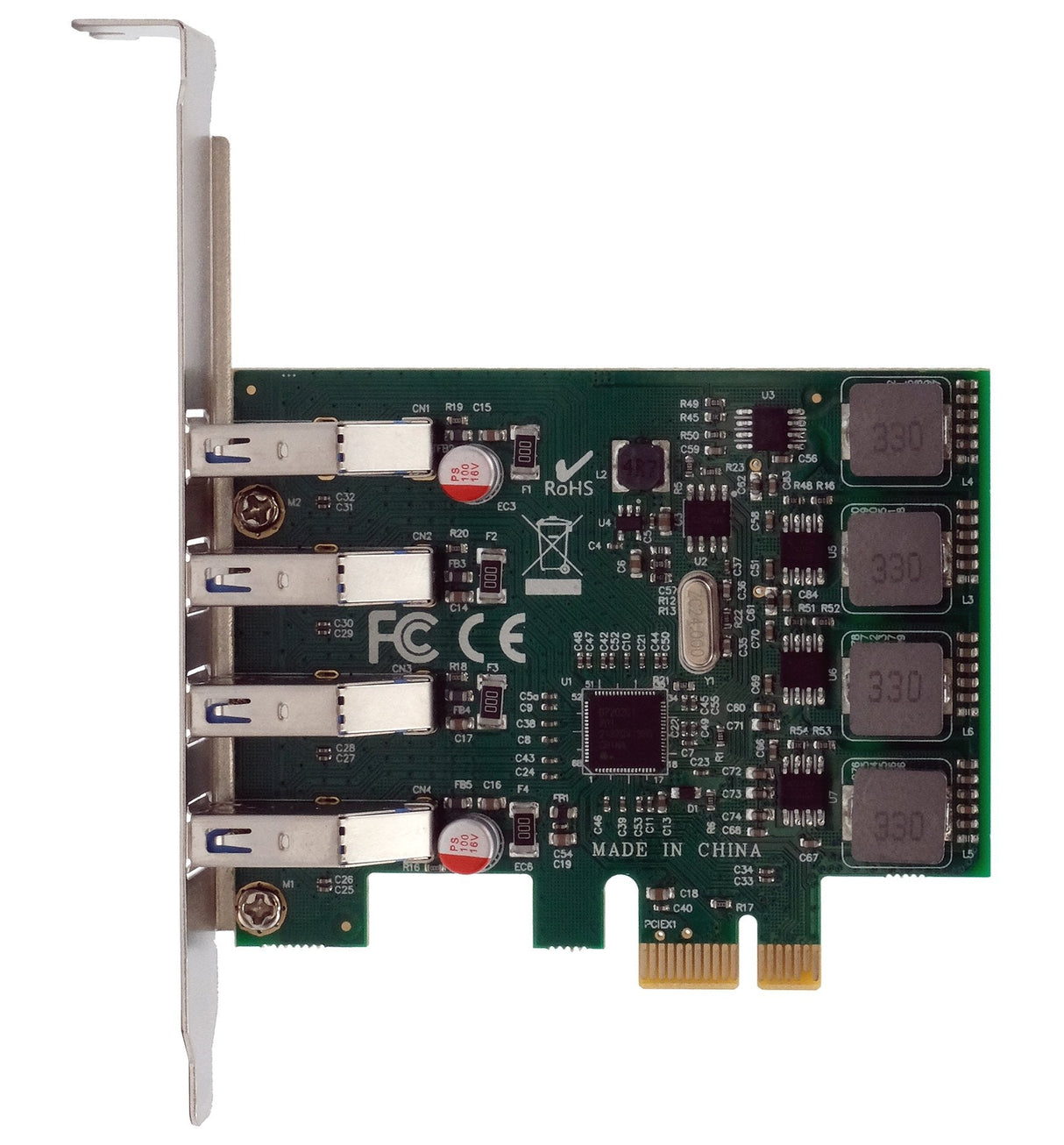 Pci-Karte 4p Usb 3.2 Gen1 Inkl.Lowprofilebügel Renesas D720201