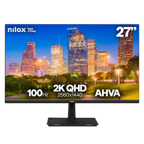 EAN 8431775035683 - Nilox NXM272K012 pantalla para PC 68,6 cm (27") 2560 x 1440 Pixeles 2K Negro imagen 1