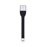 EAN 8595611703034 - i-tec C31FLATDP60HZ adaptador de cable de vídeo 0,11 m USB Tipo C DisplayPort Negro imagen 2