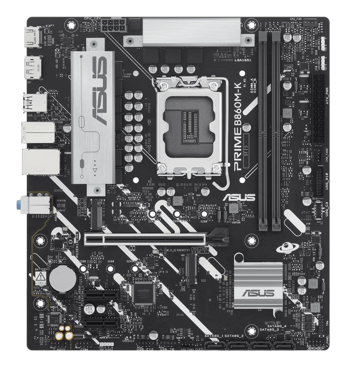 Placa Base Asus Prime B860m-K Intel B860 Lga 1851 (Socket V1) Micro Atx