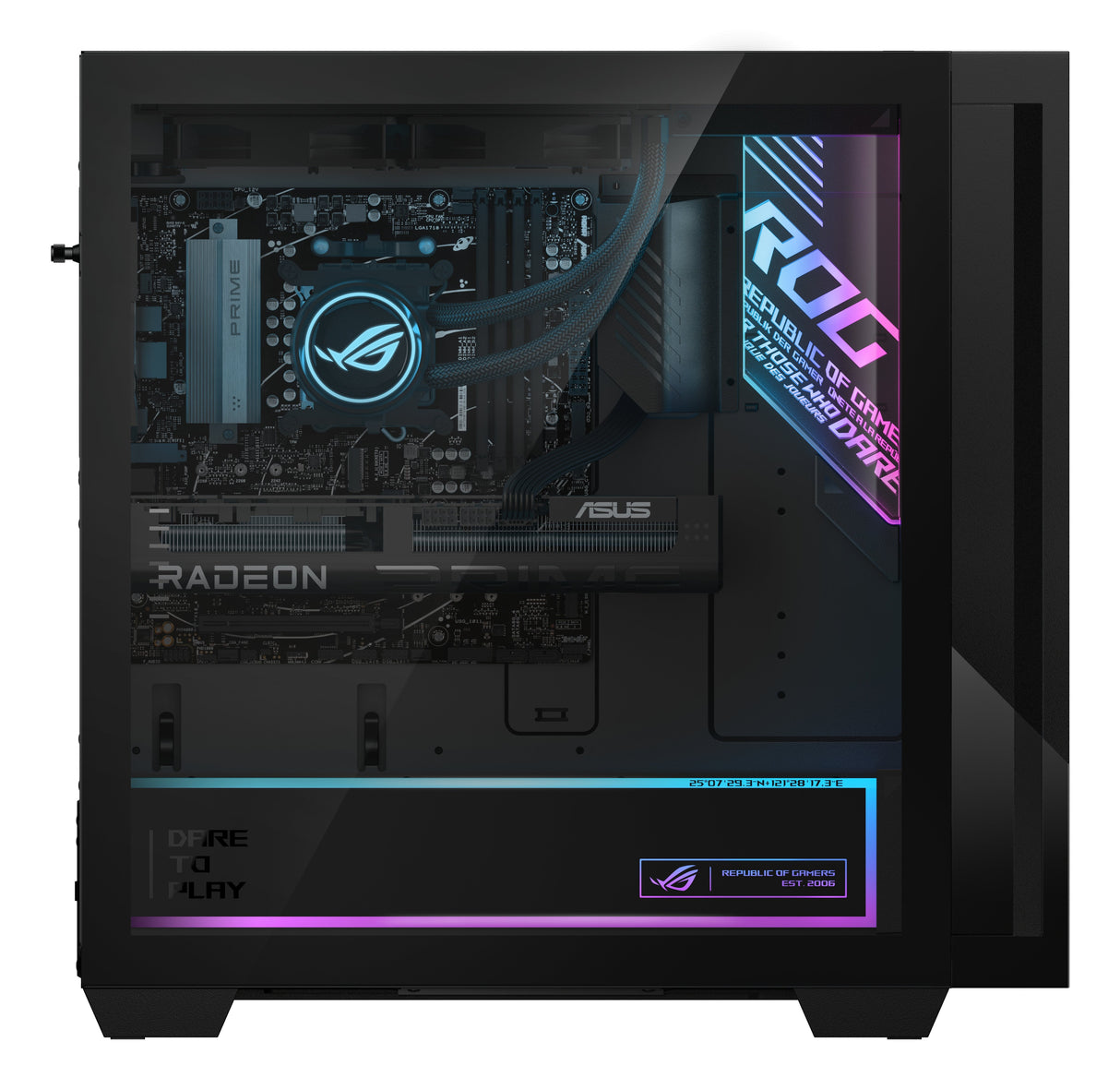 Asus Rog Gm700 Gm700tz-R9800x283w Ryz7-9800x 3d 32gb 2tbssd Rx9070xt W11 Home